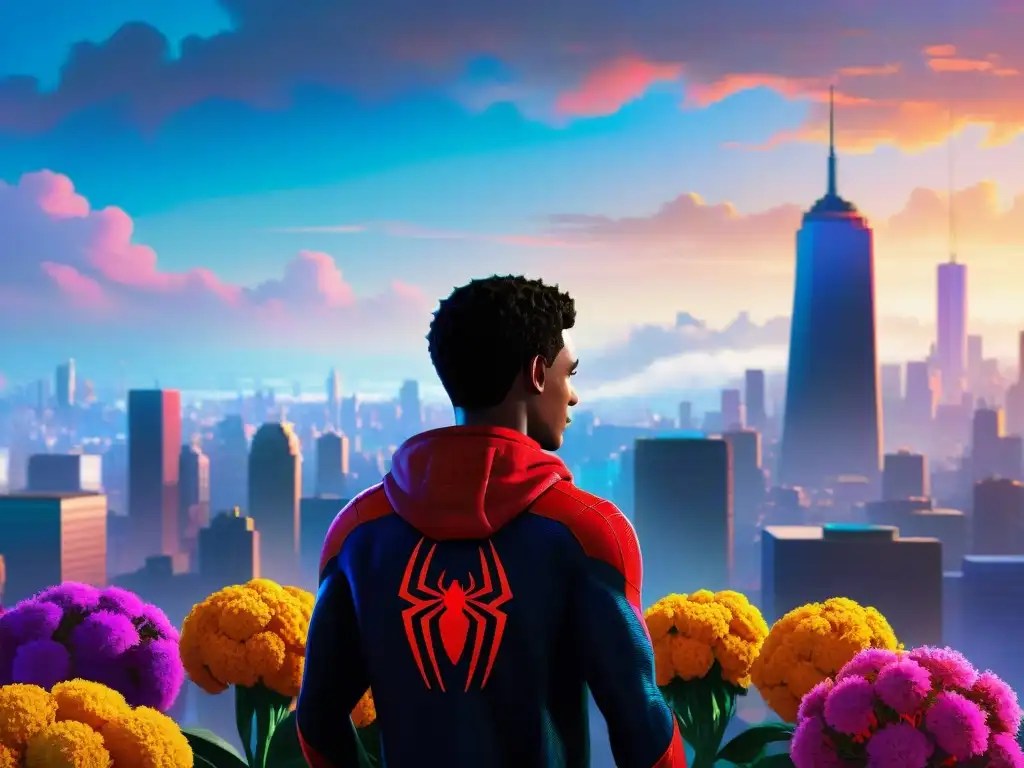 Análisis universos ficticios películas series: Encuentro visual entre SpiderVerse y Coco, dos mundos vibrantes y únicos