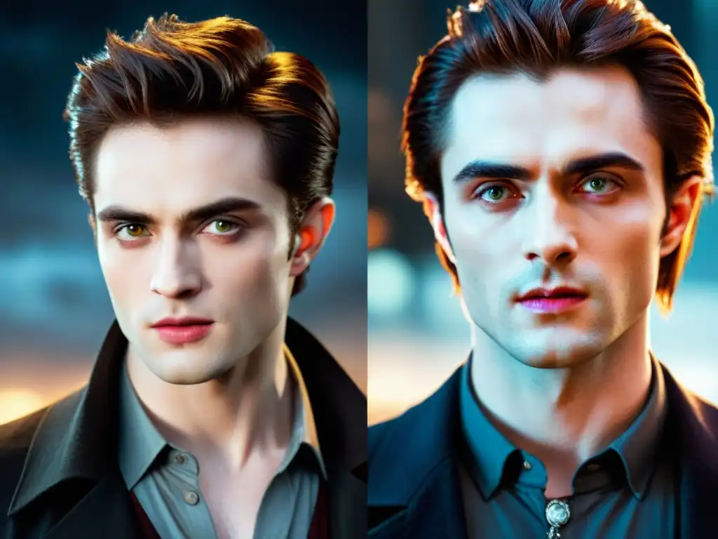 Una comparación detallada entre Edward Cullen y Louis de Pointe du Lac, mostrando la evolución de los vampiros en el cine