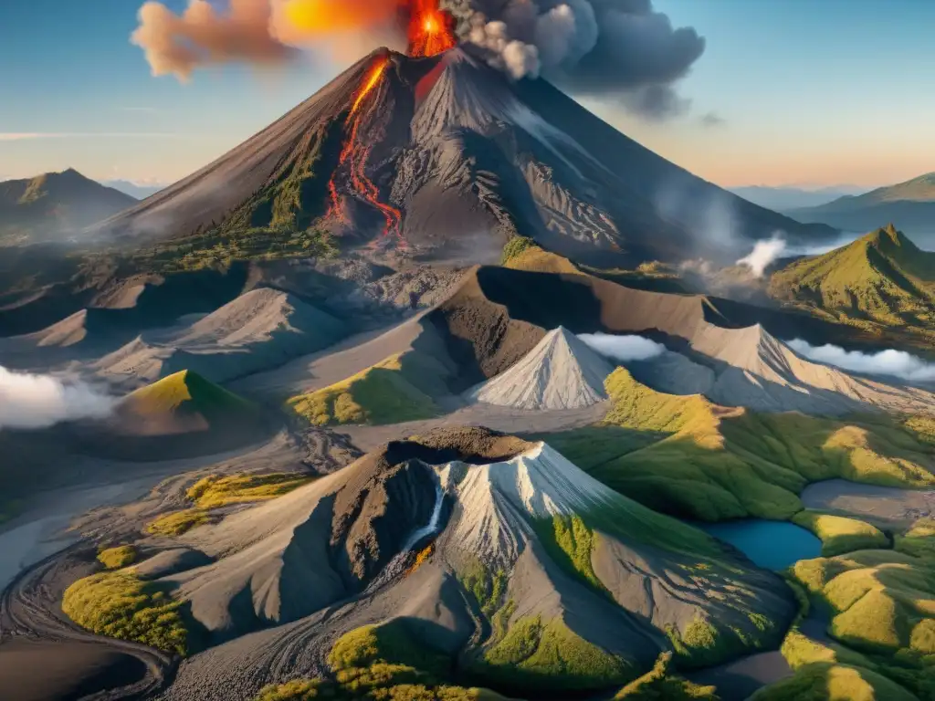 Una comparativa detallada entre el Monte del Destino ficticio y volcanes reales como Monte St