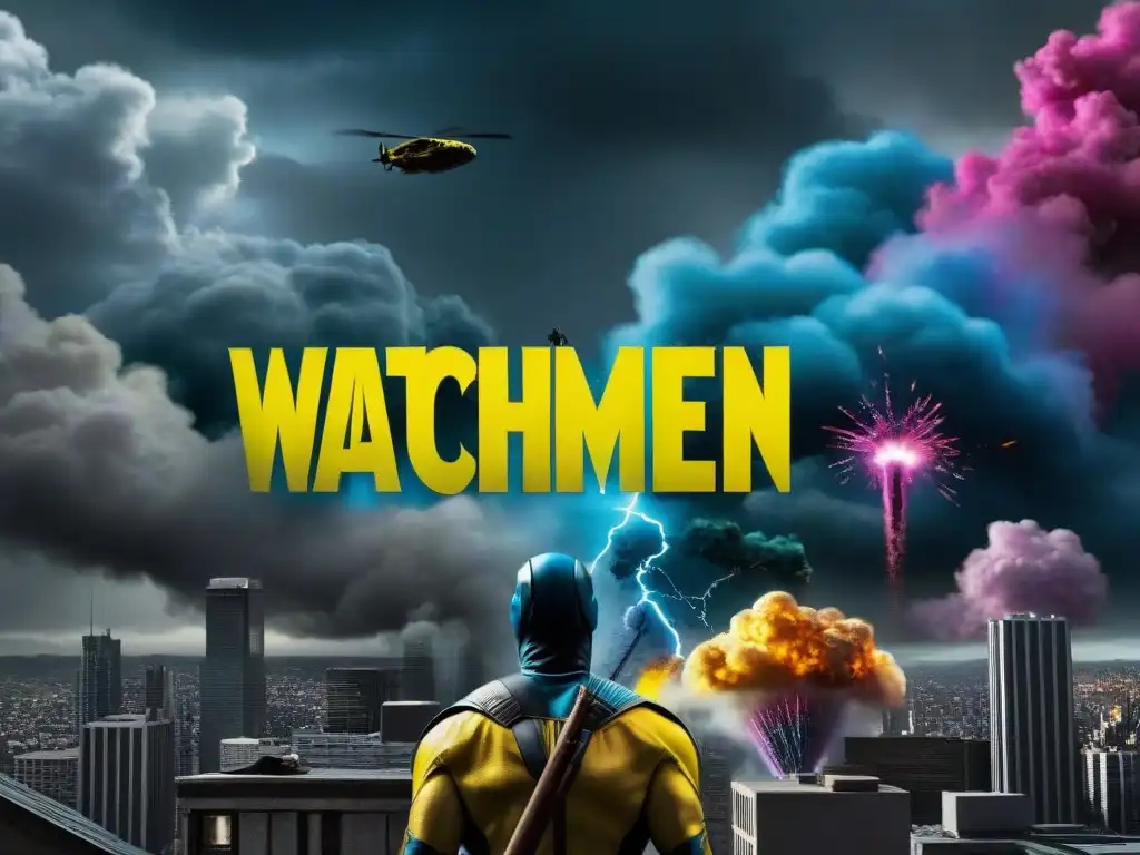 Contraste épico entre los universos de Watchmen y The Boys con superhéroes en conflicto