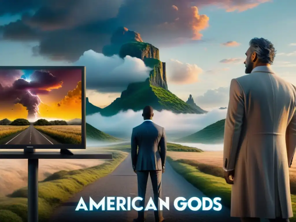 Contraste visual entre la novela y la serie de American Gods resalta diferencias de adaptación