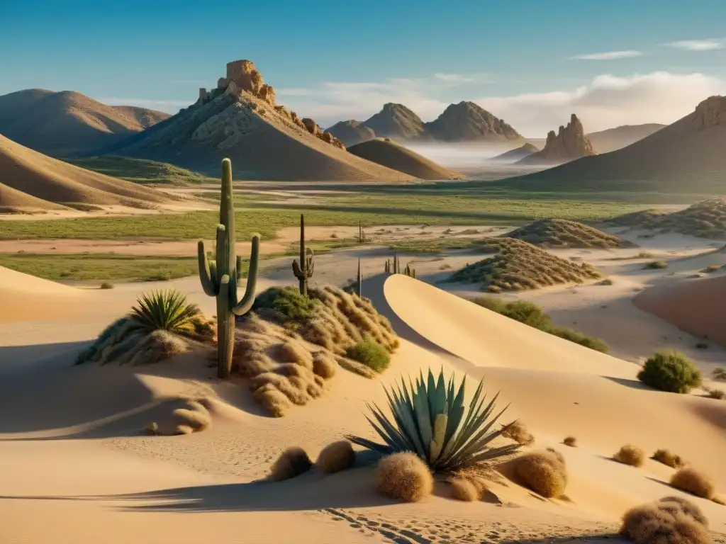 El desierto de Almería, España, fusionando la belleza natural con la magia del cine