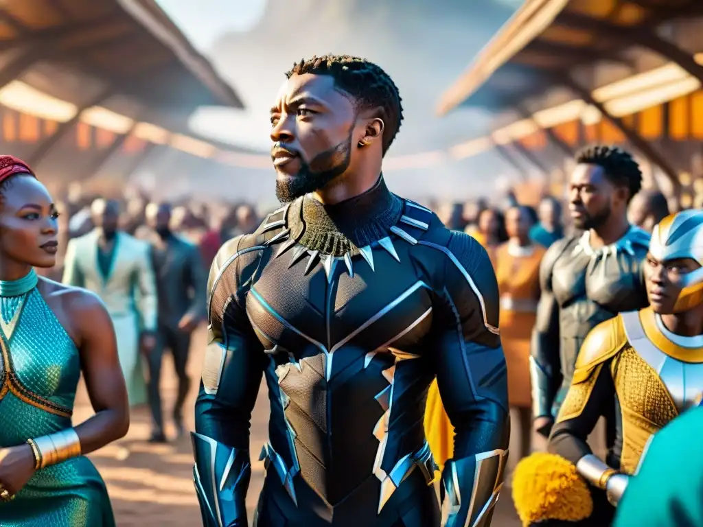 La dinámica economía de Black Panther en el avanzado mercado de Wakanda