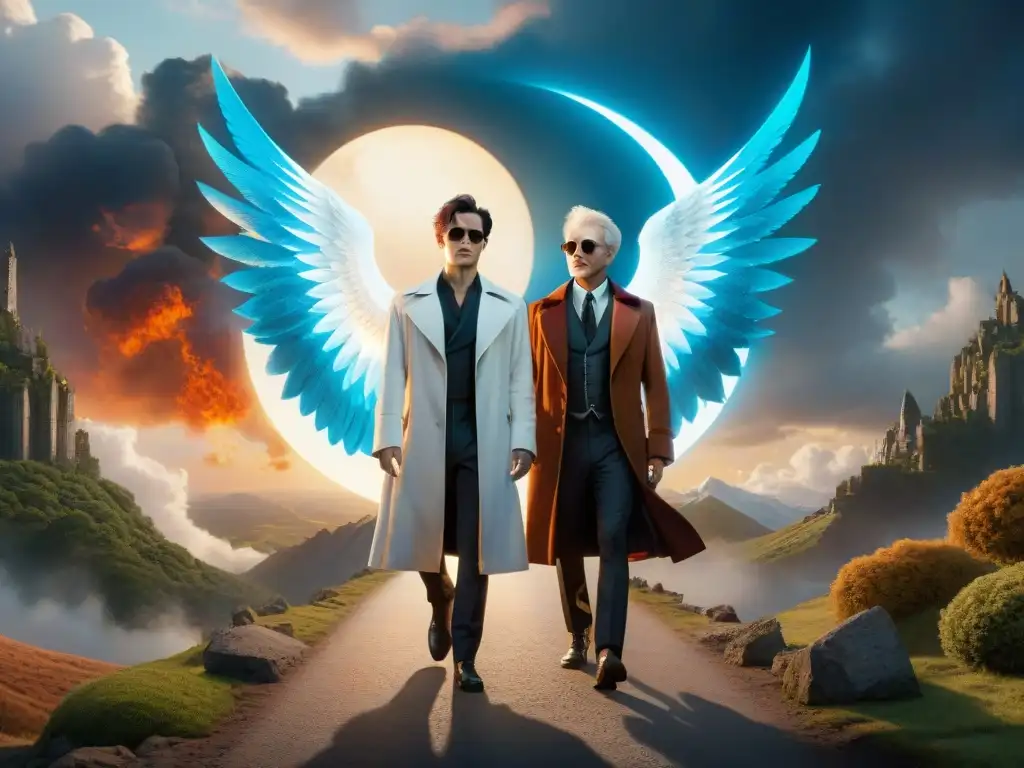 La dualidad entre lo divino y lo terrenal en Good Omens análisis