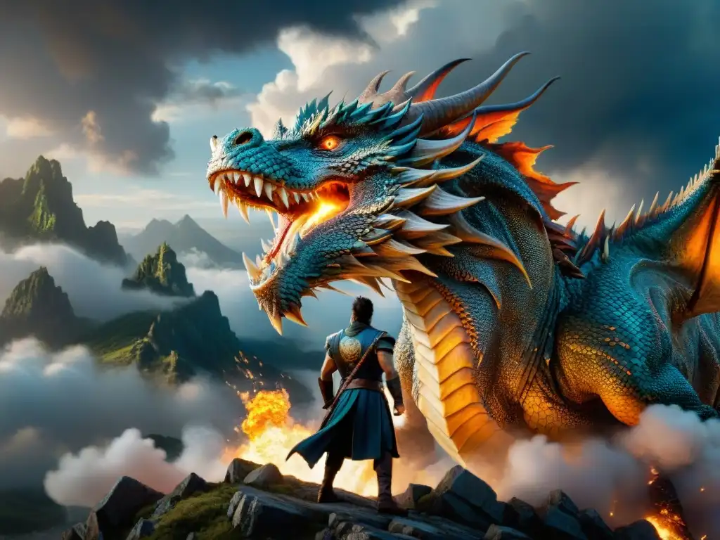 Épica batalla entre dragones de distintas mitologías en Eragon