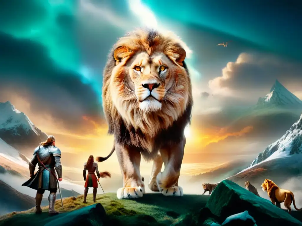 Épica guerra espiritual en Narnia entre Aslan y la Bruja Blanca