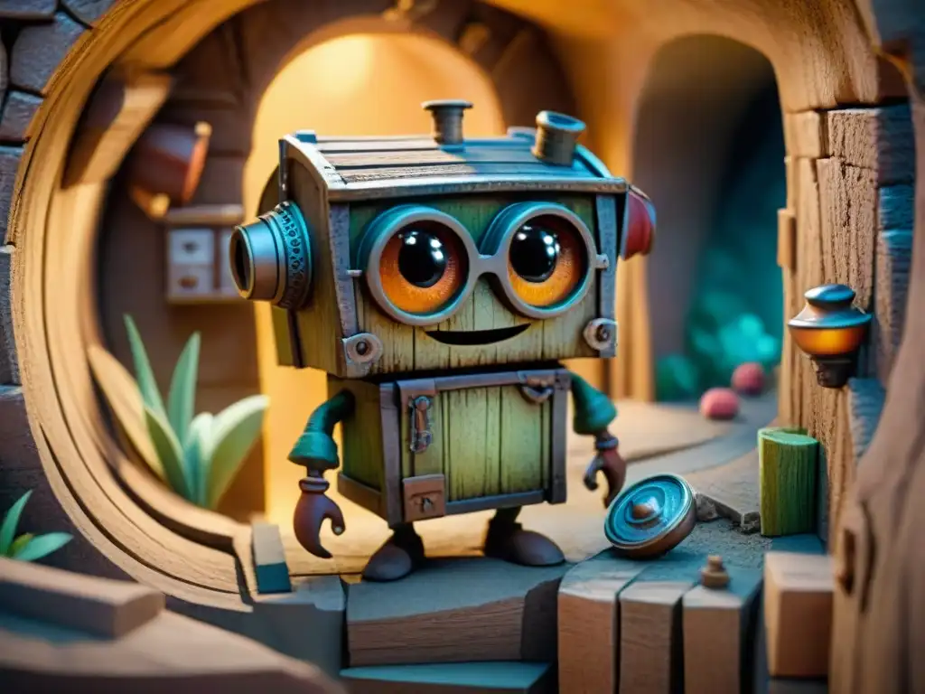 Exploración del mundo subterráneo de los Boxtrolls, con sus intrincados túneles y habitantes excéntricos