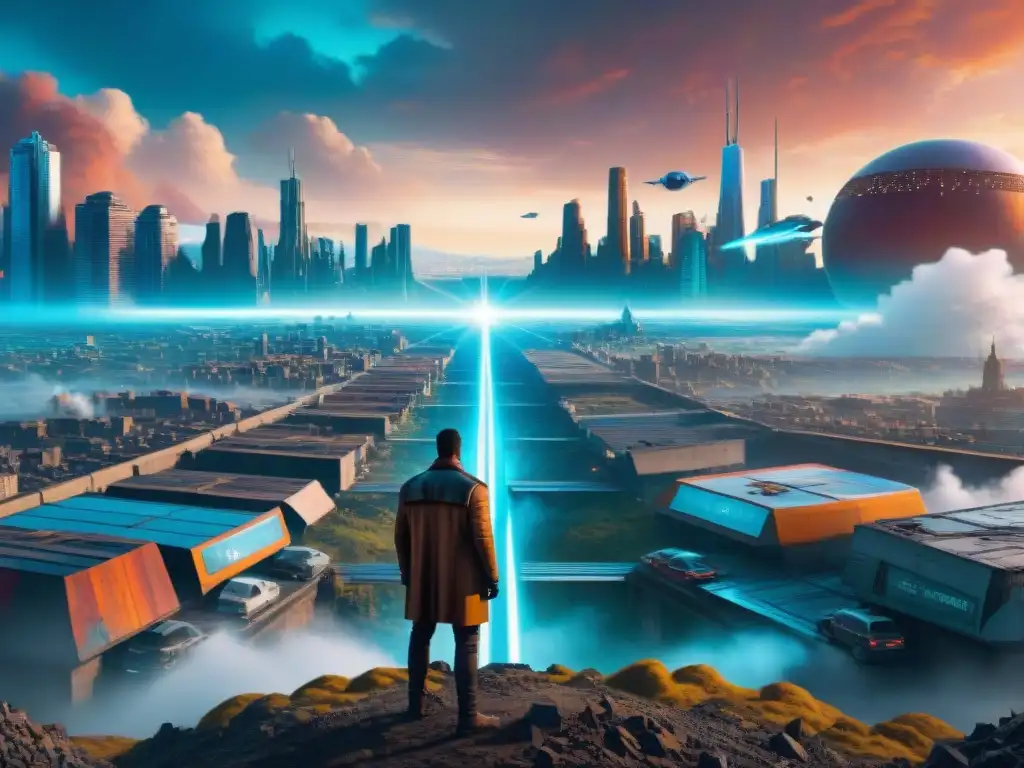 Exploración de mundos ficticios en 'Fringe': Futurista ciudad y desolado paisaje postapocalíptico contrastan en detalle