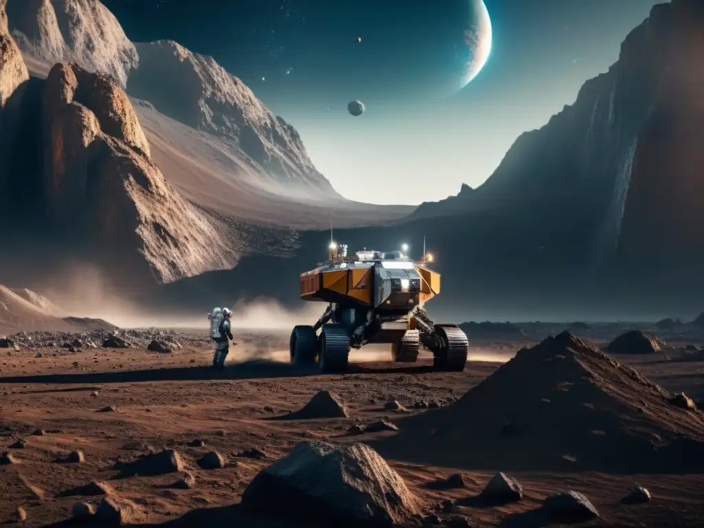 Extracción de recursos en asteroide: tecnología ética en el espacio