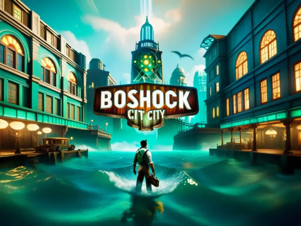 Descubre la filosofía en Rapture Bioshock: ciudad sumergida de opulencia y decadencia bajo el mar