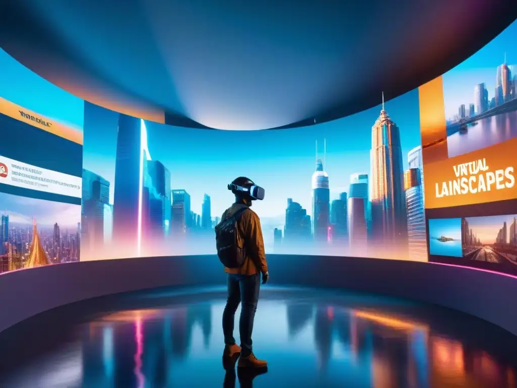 Un futuro urbano digital con diversidad, realidad virtual y crisis identidad era digital