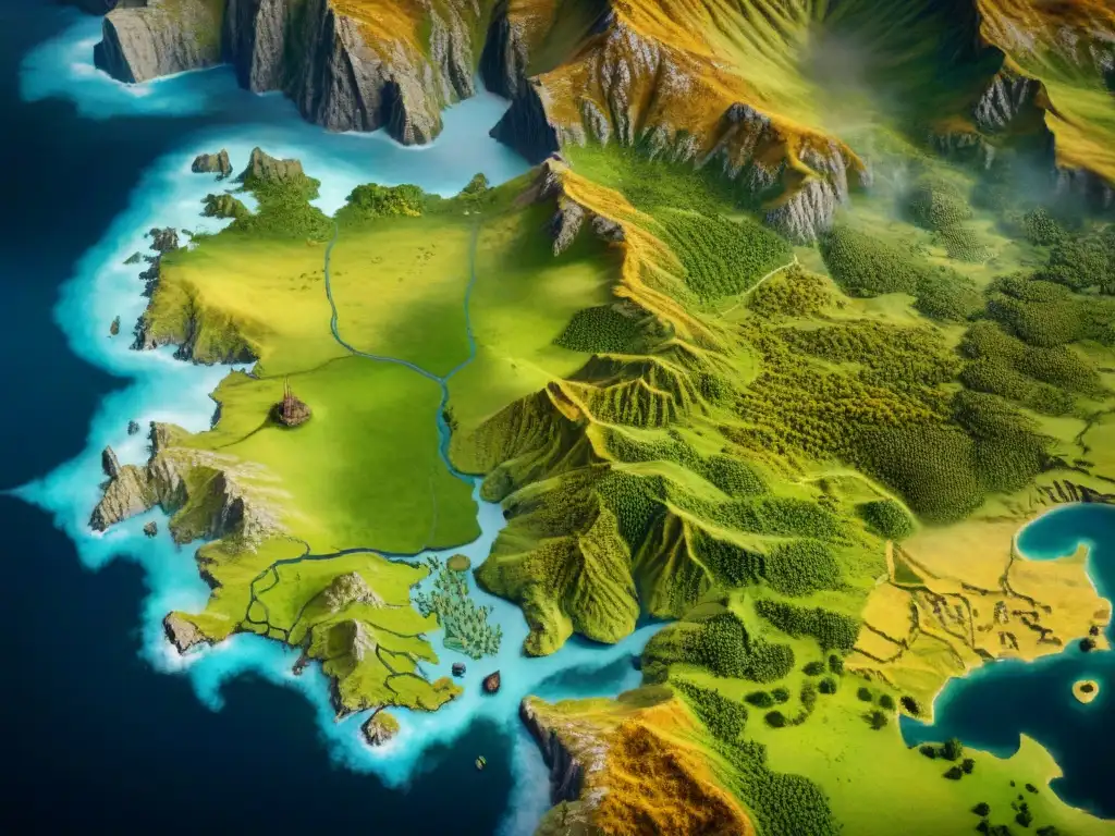 Un impresionante análisis geográfico de Westeros revela sus diversos paisajes con detalle exquisito