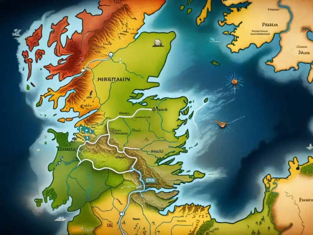 Un impresionante análisis geográfico de Westeros muestra las rutas comerciales en detalle