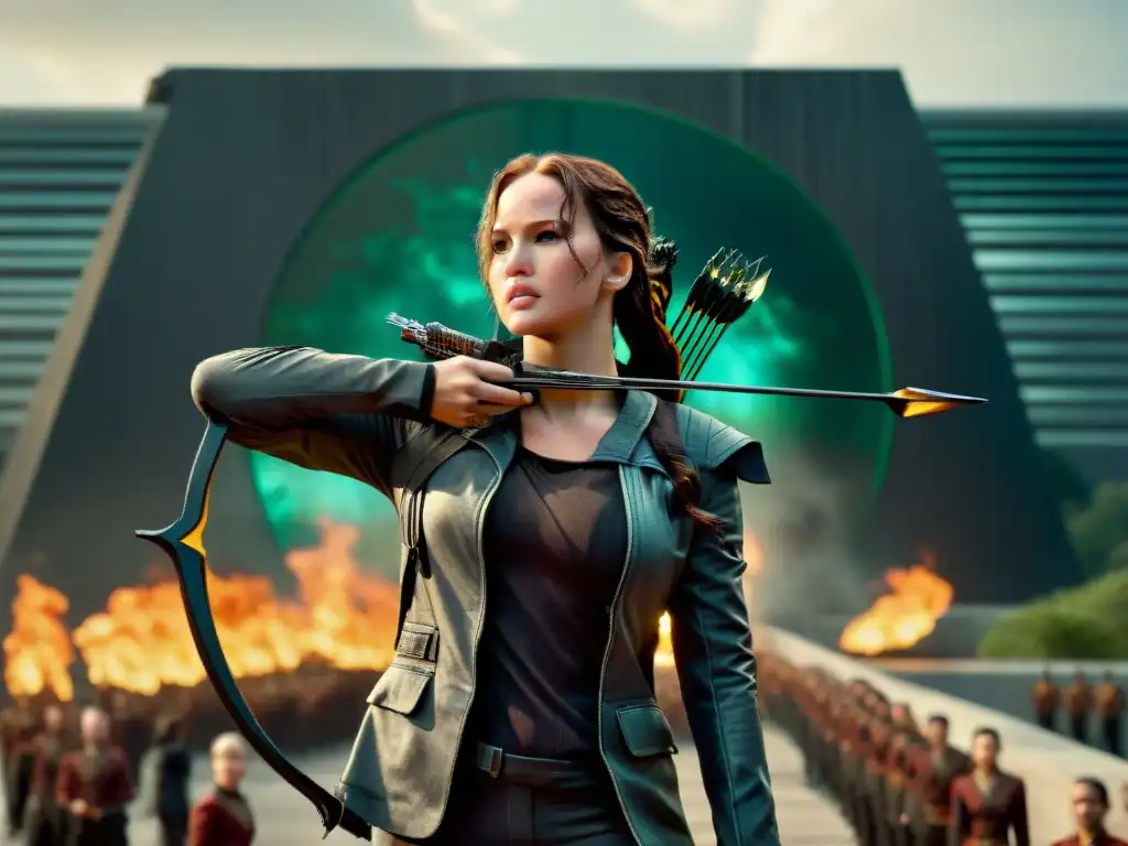 La valentía de Katniss Everdeen en los Juegos del Hambre, impacto cultural Los Juegos del Hambre