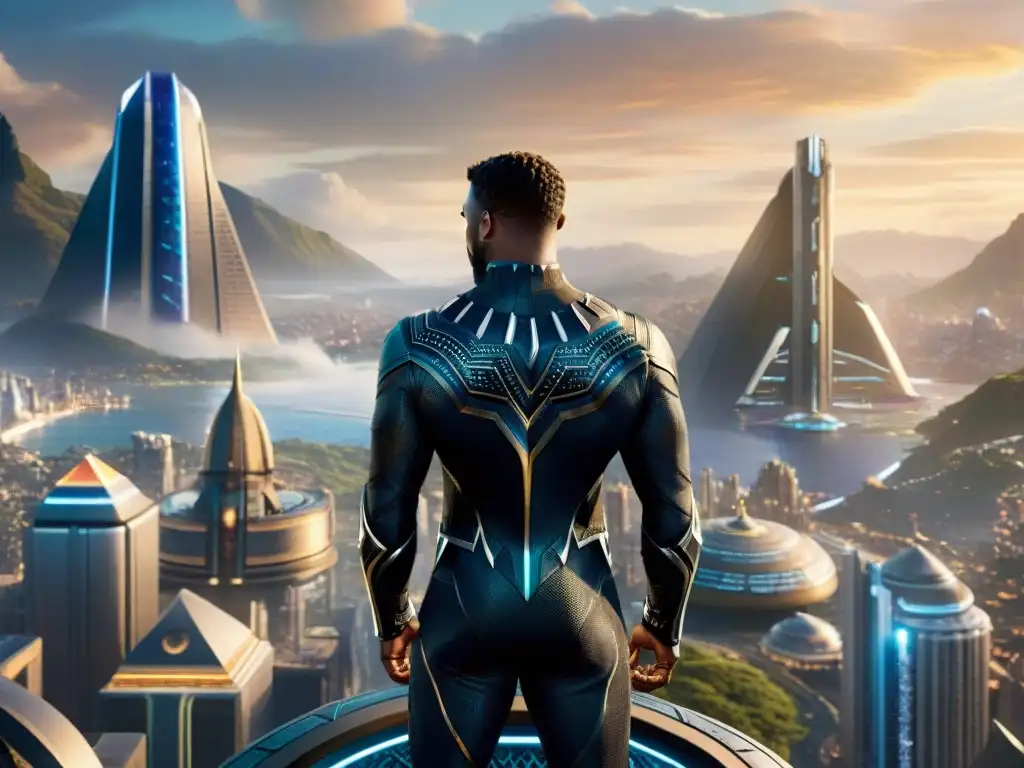 Descubre la majestuosa ciudad de Wakanda en 'Pantera Negra', fusionando cultura africana con tecnología avanzada