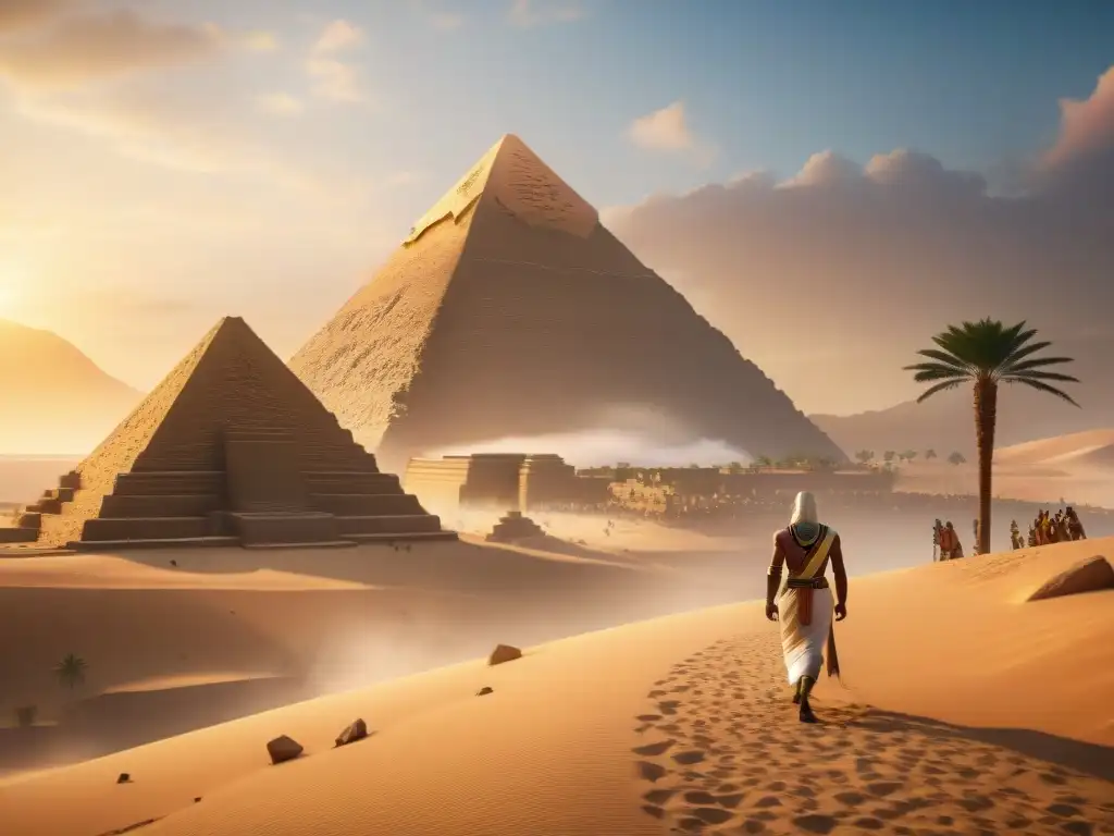 Explora la majestuosidad de las mitologías egipcias en videojuegos con esta increíble recreación virtual de Egipto antiguo