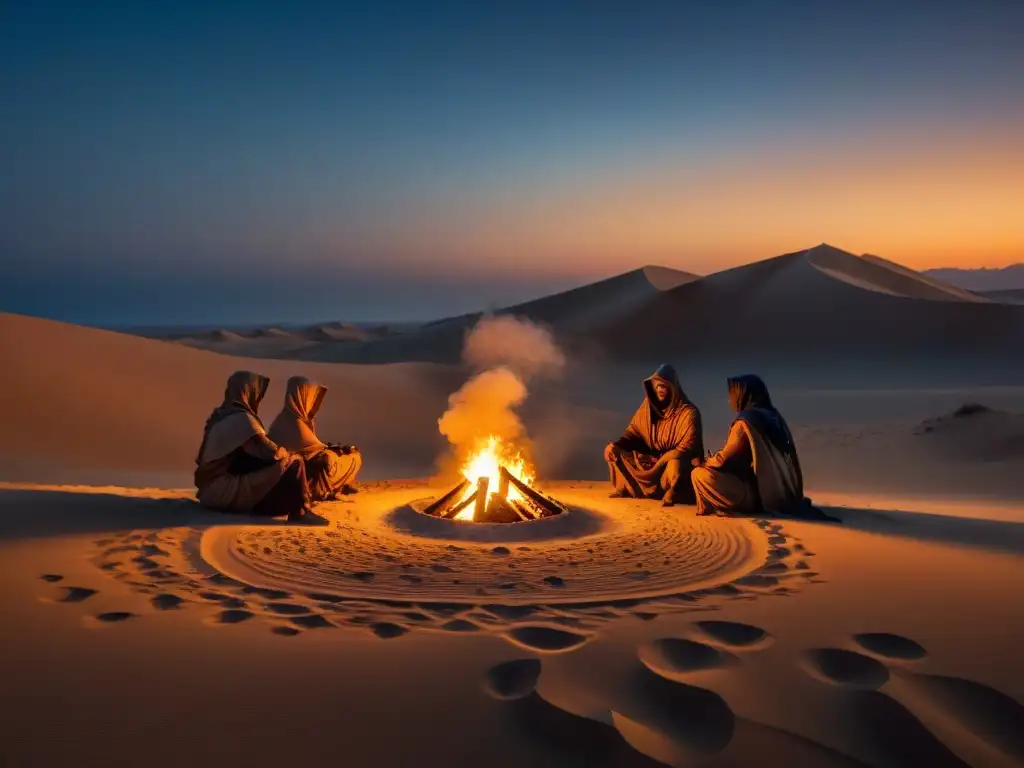 Misteriosa reunión de sectas ocultas de Dune en el desierto de Arrakis