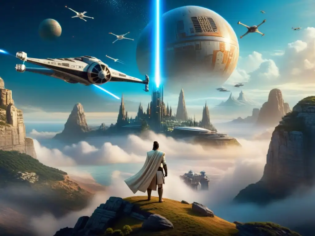 Zeus Jedi y Hera Cyborg: Mitología griega se fusiona con Star Wars Reinvención de mitología antigua en un épico cruce con Star Wars