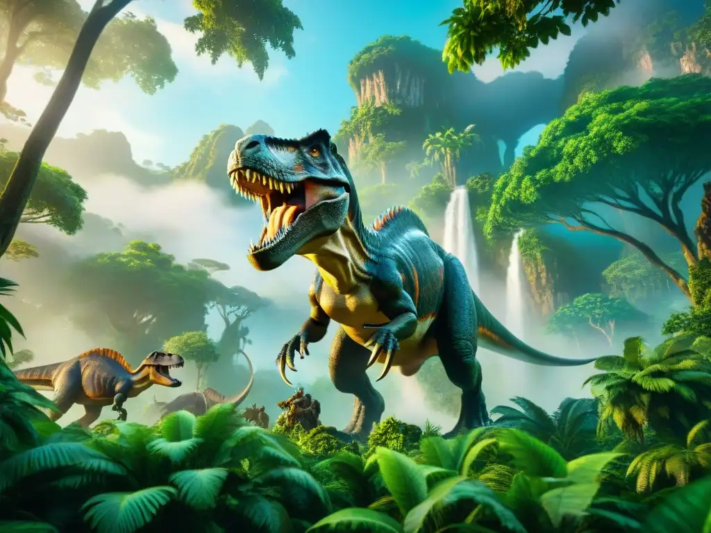 Un mundo de maravillas antiguas en Skull Island, con majestuosos dinosaurios