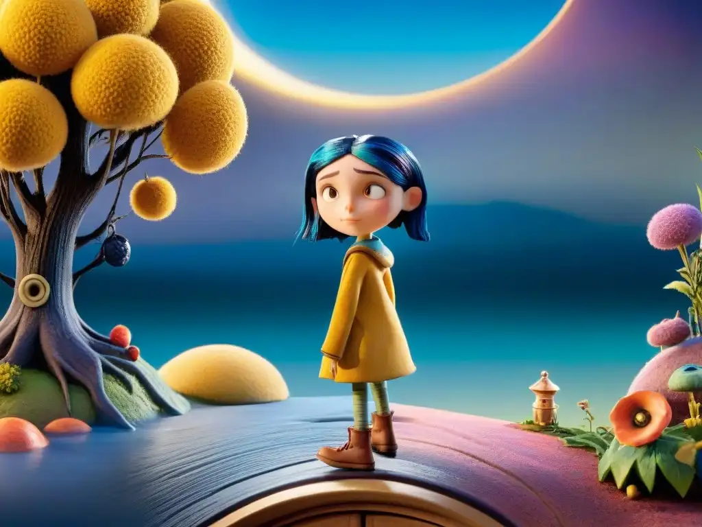 Coraline explorando mundos ficticios, mitologías y universos en la puerta de la Otra Madre