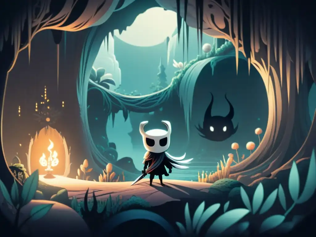 Descubre la geografía subterránea de 'Hollow Knight' con sus mundos secretos y misteriosos