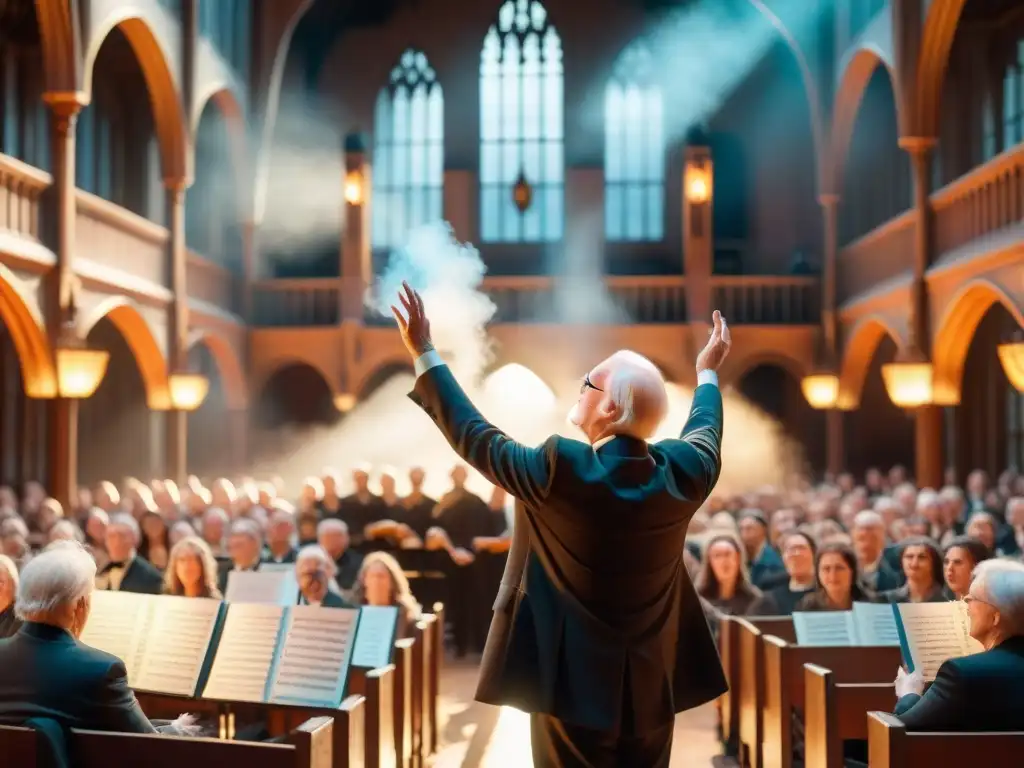John Williams dirige una orquesta interpretando la banda sonora de Harry Potter en un majestuoso concierto