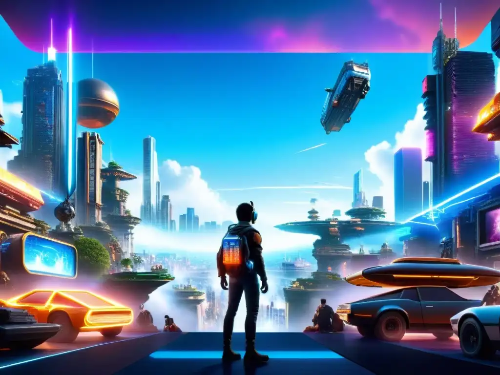 Parzival maravillado en la economía de Oasis en Ready Player One