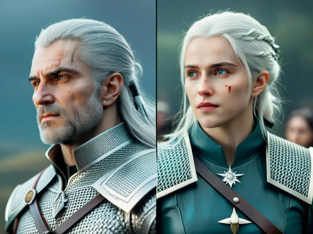 La transformación de The Witcher: personajes icónicos de la serie, desde la literatura a la pantalla, detallados y fieles