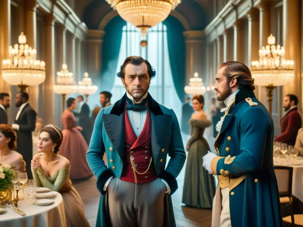 Una poderosa imagen cinematográfica que retrata la división de clases en 'Los miserables' en París del siglo XIX: opulencia frente a pobreza