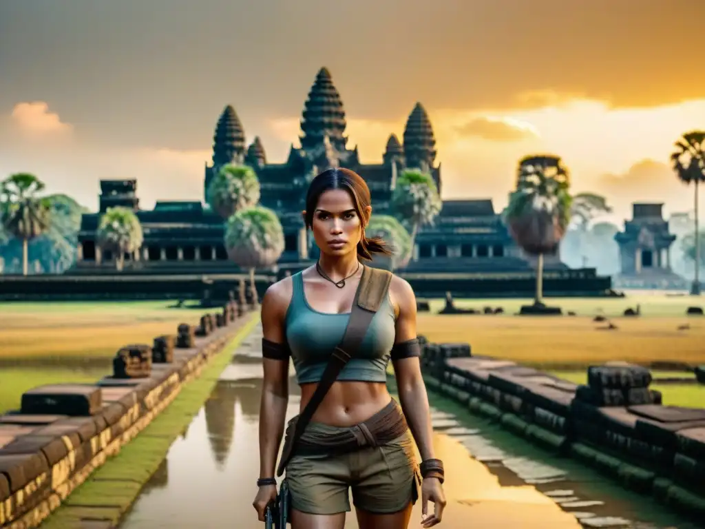 Lara Croft en Angkor Wat, la fusión de realidad y ficción en Tomb Raider