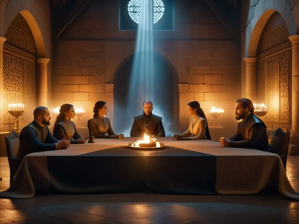Reunión clandestina de organizaciones no nobles en King's Landing