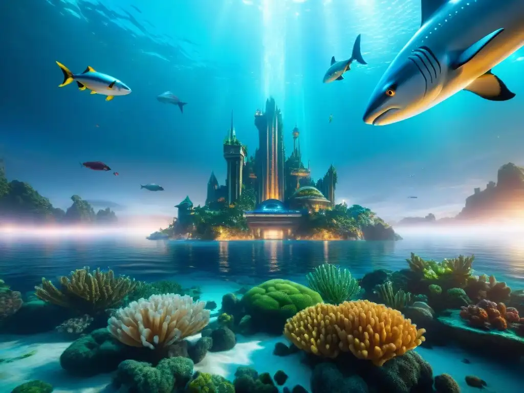 Descubre la riqueza de Atlantis en el universo de DC Comics: una ciudad submarina llena de esplendor y maravillas acuáticas