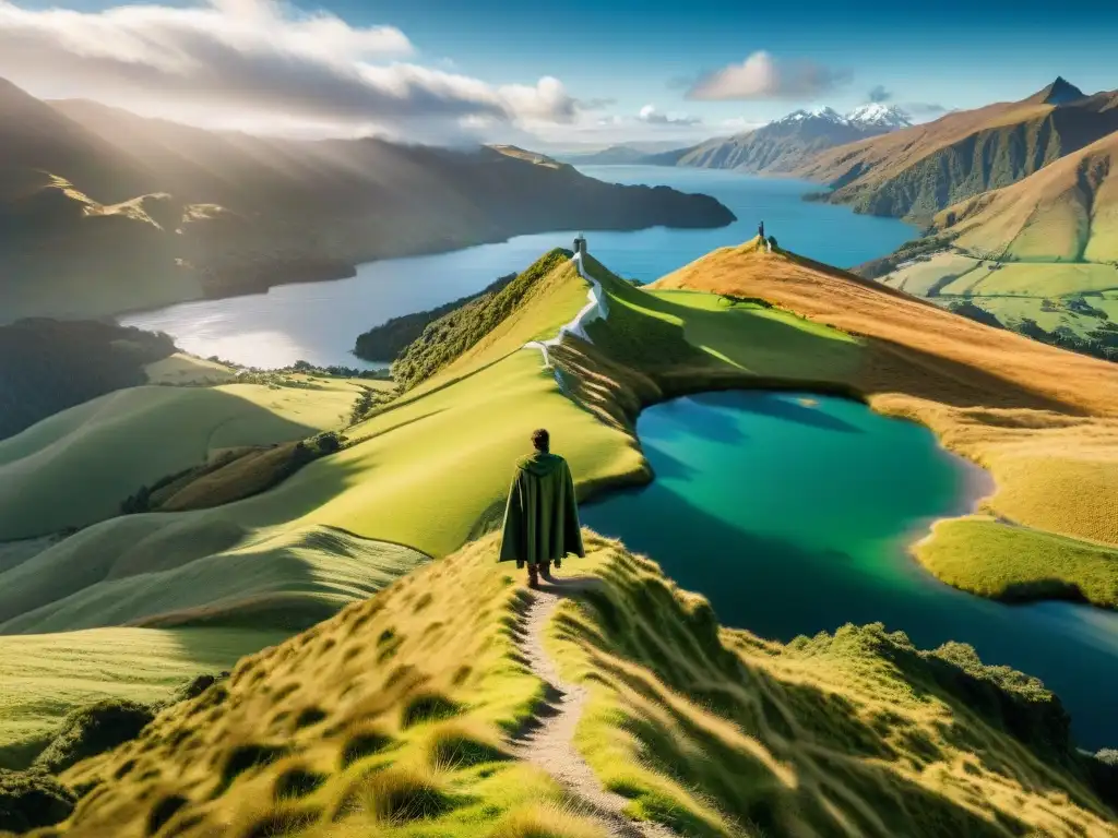 La transformación de Tierra Media en películas cobra vida en un paisaje majestuoso de Nueva Zelanda