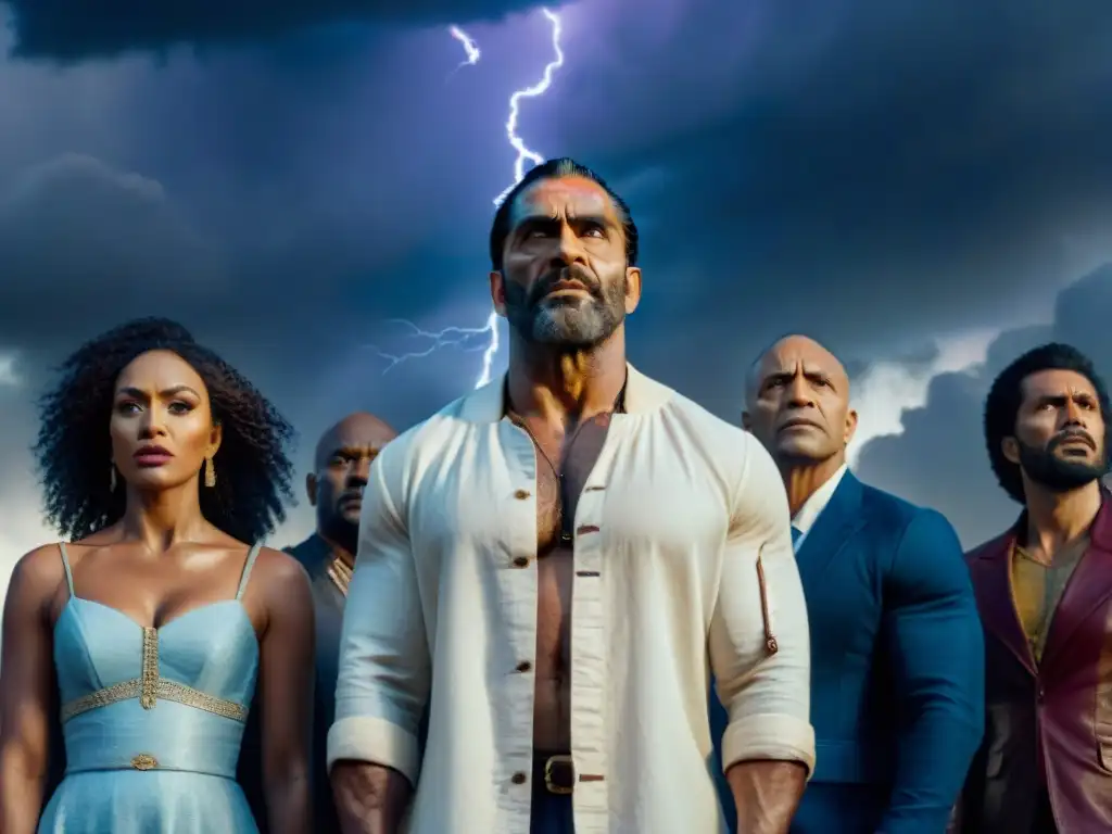 Unidos en la lucha por identidad, diversos personajes de 'American Gods' desafían a la tormenta