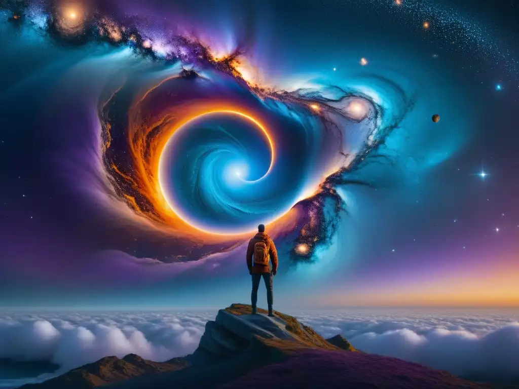 Universo infinito: galaxias, nebulae y estrellas interconectadas Un universo deslumbrante de dimensiones paralelas en literatura, donde galaxias y nebulosas se entrelazan en belleza cósmica