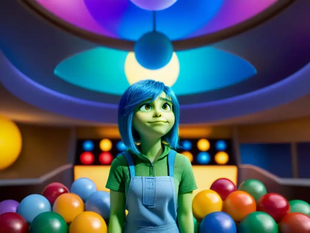 La valiente Joy de Inside Out, navegando el complejo paisaje emocional de Riley