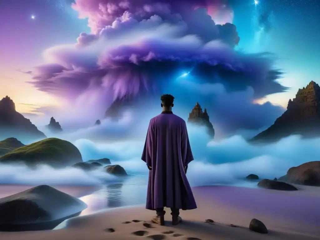 En el vasto y misterioso paisaje onírico, Dream de 'The Sandman' se alza con sabiduría ancestral