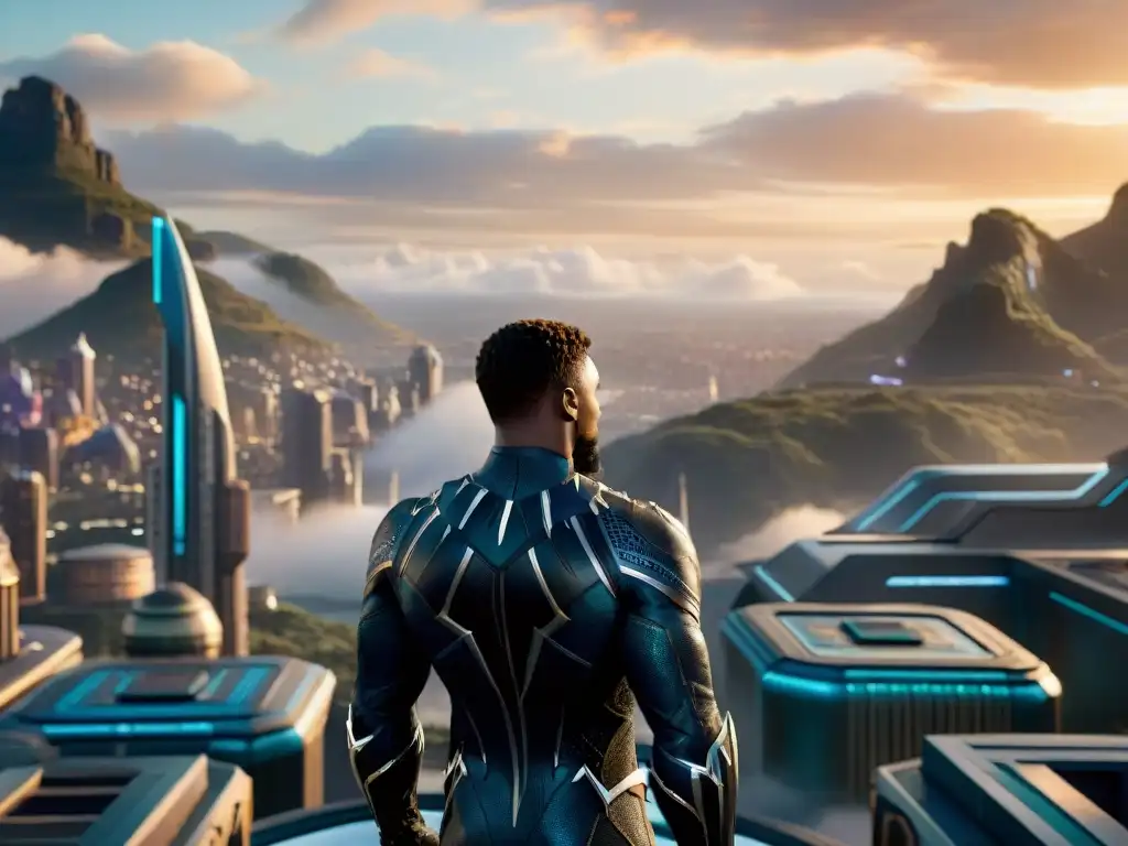 La vibrante ciudad futurista de Wakanda, del film Black Panther, muestra el debate cultural entre tradición e innovación